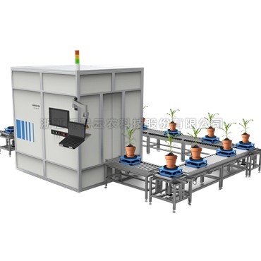 溫室型高通量植物表型采集分析平台