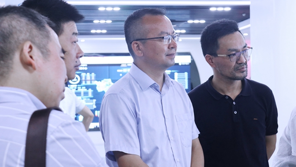 杭州市科技局局長趙喜凱一行蒞臨免费看片黄考察調研2